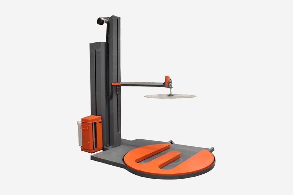 M型電動(dòng)壓頂纏繞包裝機(jī)